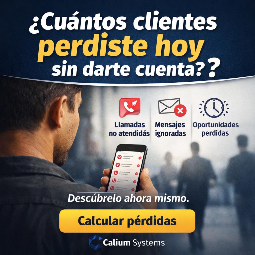 Calium Systems - No pierdas clientes